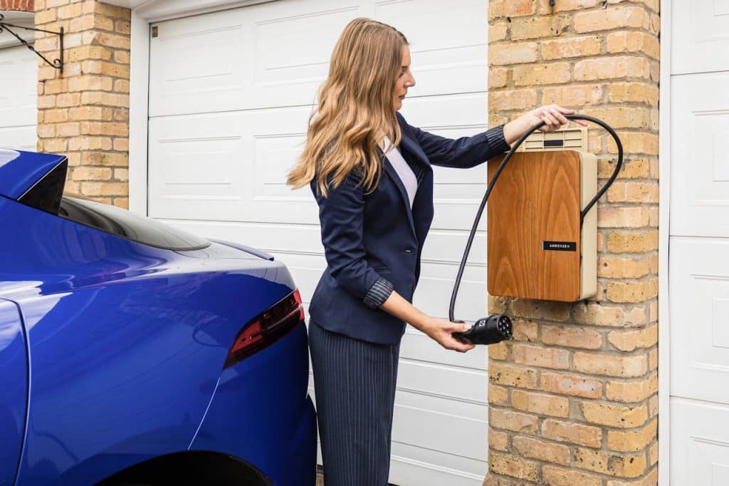 Une voiture électrique