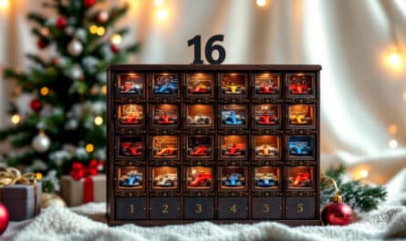 découvrez notre calendrier de l’avent formule 1, une idée de cadeau originale pour noël. surprenez un passionné de course automobile avec 24 surprises palpitantes, allant d’objets de collection à des expériences uniques. préparez-vous pour des jours de décompte excitants jusqu'à noël!