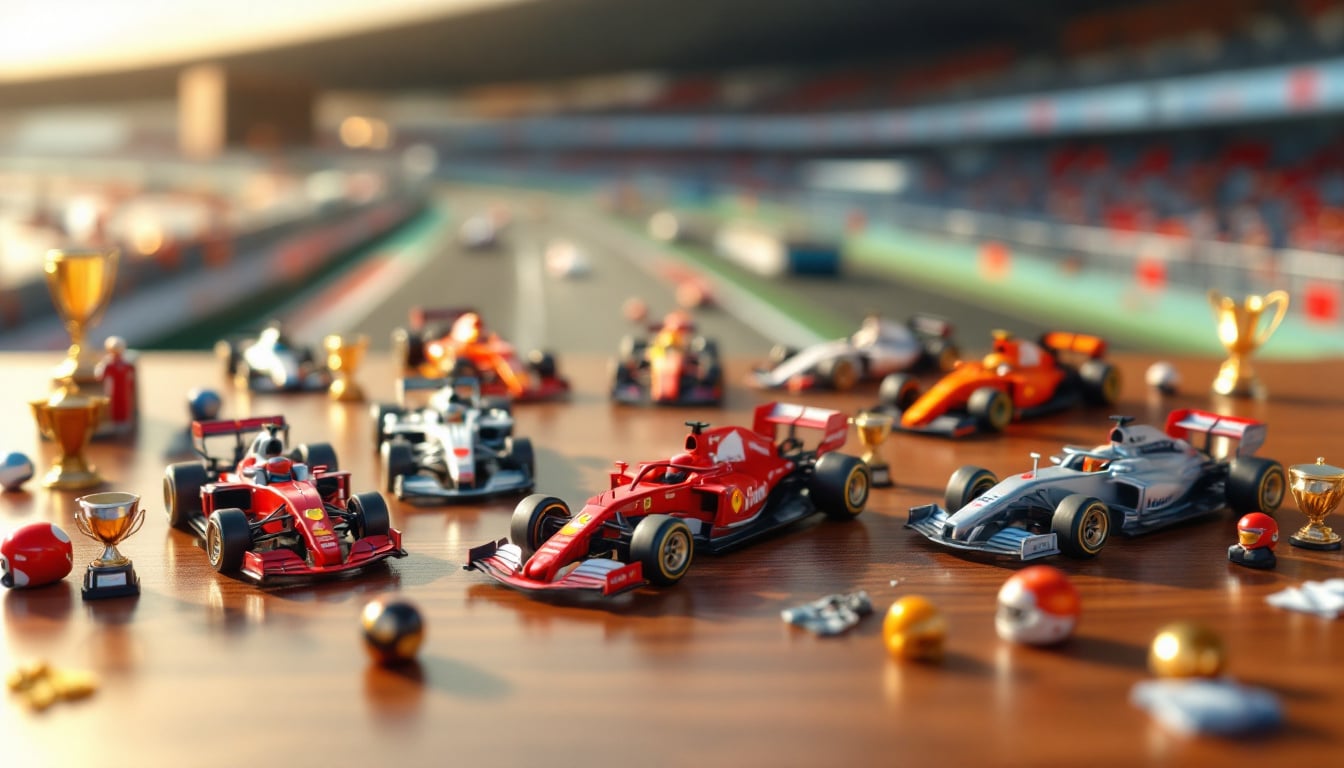 découvrez l'univers fascinant des majorette formule 1, ces petites voitures qui allient passion et collection. plongez dans un monde miniature où chaque modèle réveille l'enthousiasme des amateurs de vitesse et de courses, pour une aventure inoubliable au cœur des circuits légendaires.